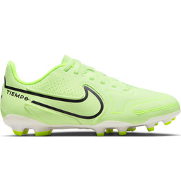 Nike Jr Legend 9 Club Fg/Mg- Lime Green/White