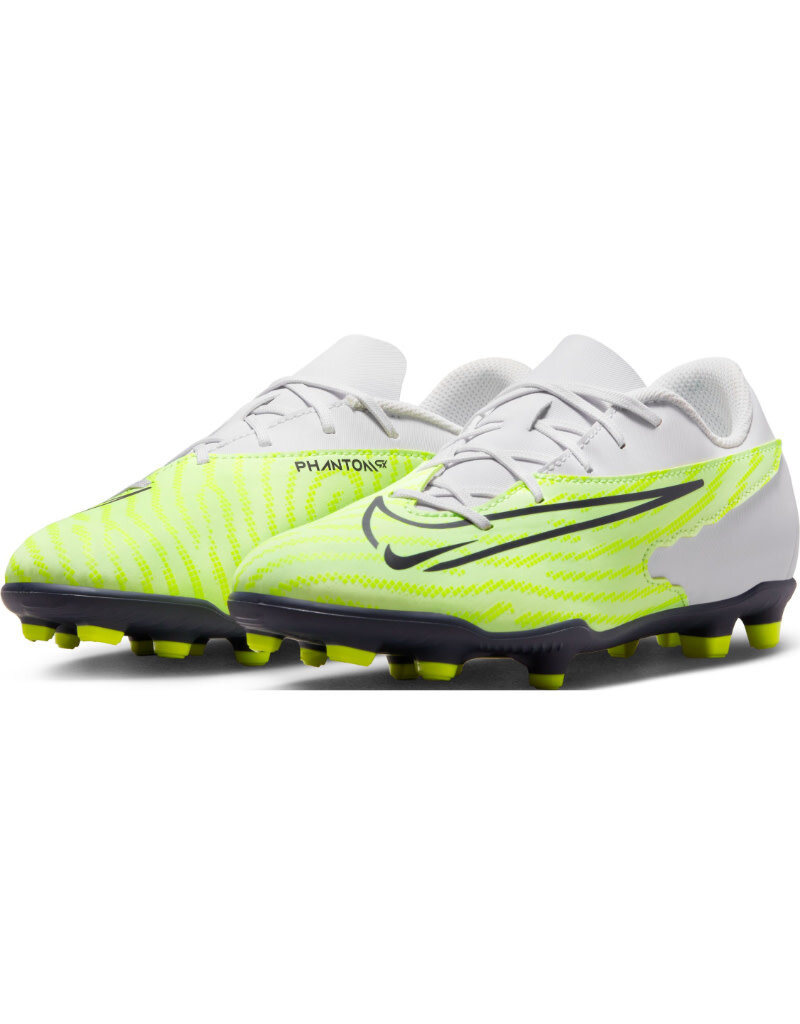 Nike Jr Phantom Gx Club Fg/Mg- Lime/Light Grey/Black