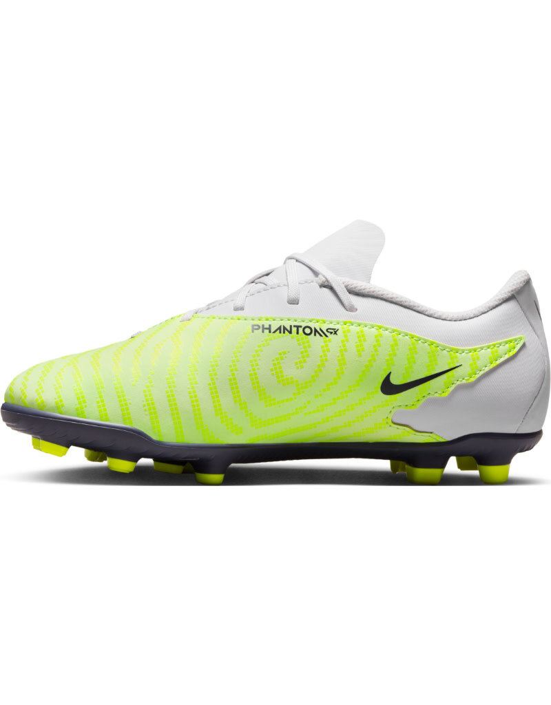 Nike Jr Phantom Gx Club Fg/Mg- Lime/Light Grey/Black