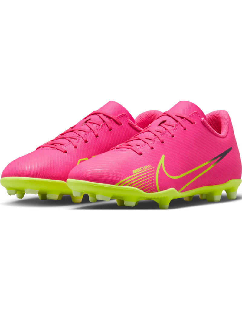 Nike Jr Vapor 15 Club Fg/Mg- Pink/Lime