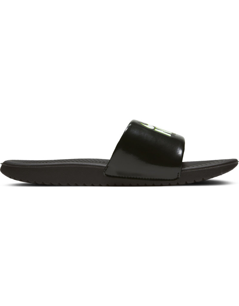 Nike K Kawa Slide Fun Bgp- Black/White Volt