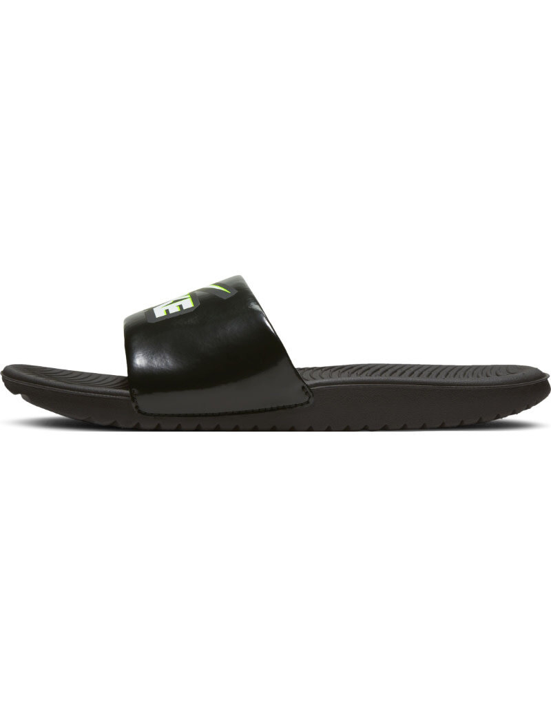 Nike K Kawa Slide Fun Bgp- Black/White Volt