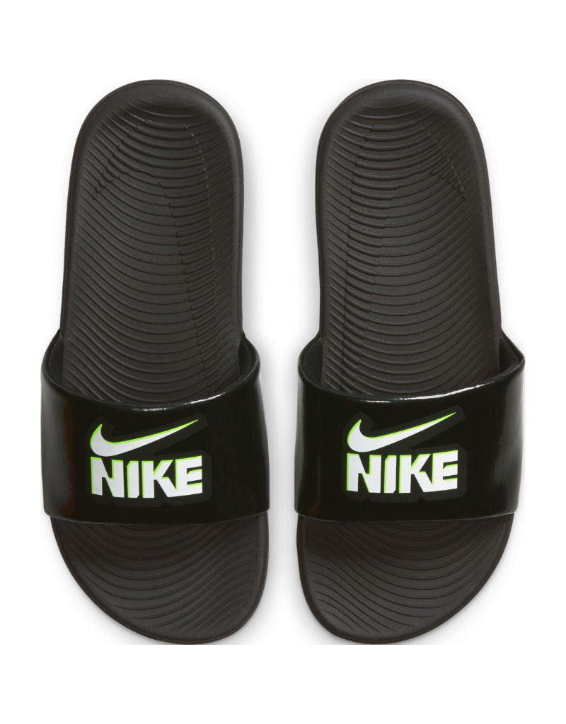 Nike K Kawa Slide Fun Bgp- Black/White Volt