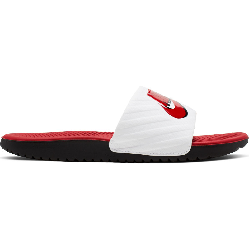 Nike Nike Kawa Slide JDI (PS)- Black/Red/White