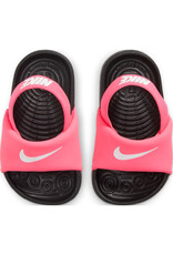 Nike K Kawa Slide (TD)- Pink/White/Black Nike K Kawa Slide (TD)- Pink/White/Black