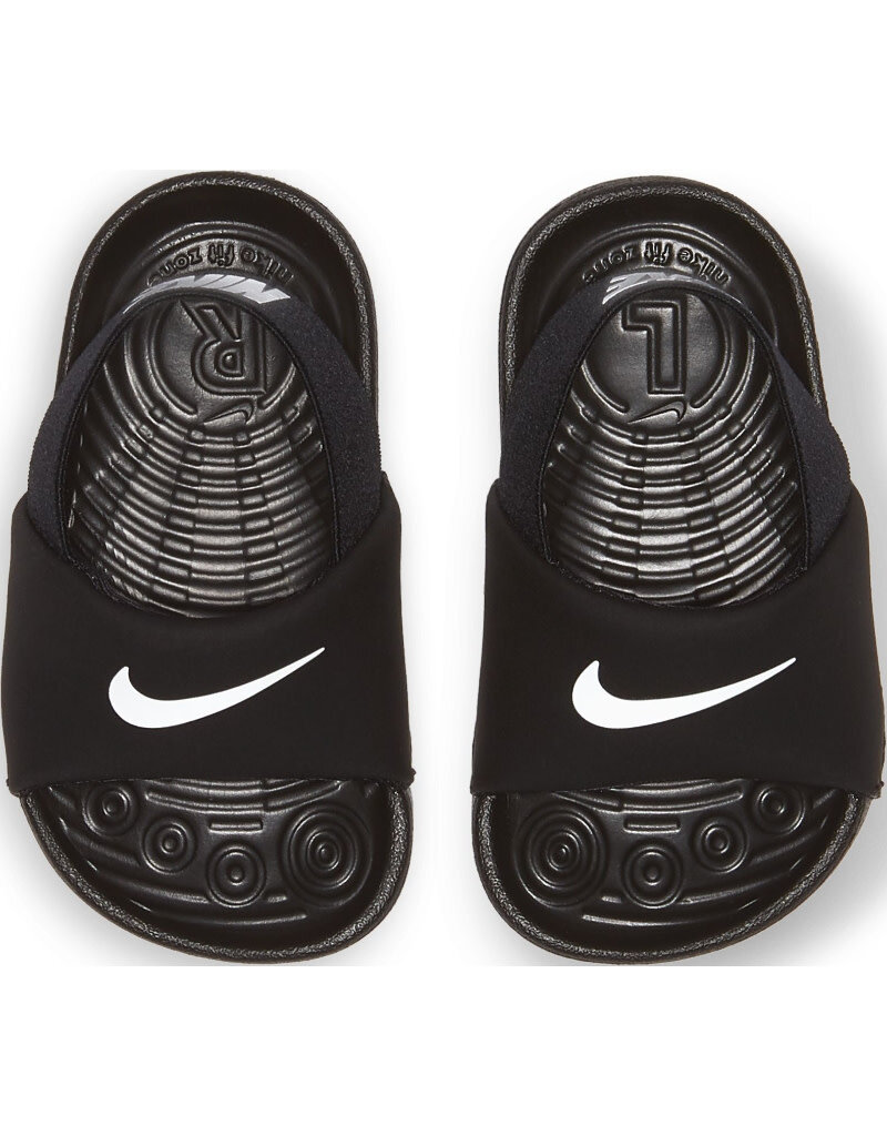 Nike K Kawa Slide (TD)- Black/White