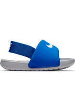 Nike Slides Kids Kawa Slide (TD)- Cobalt Blue/ Grey