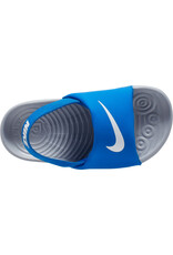 Nike Slides Kids Kawa Slide (TD)- Cobalt Blue/ Grey