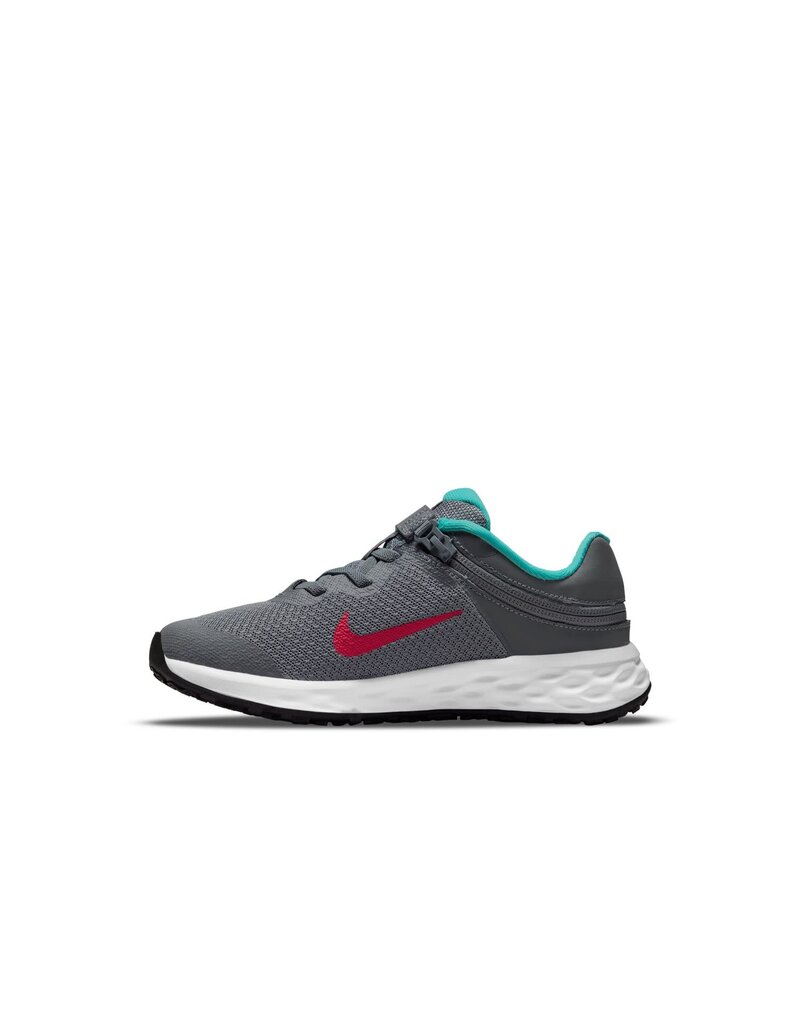 Nike Revolution 6 Flyease Nn (PS)- Grey/Red