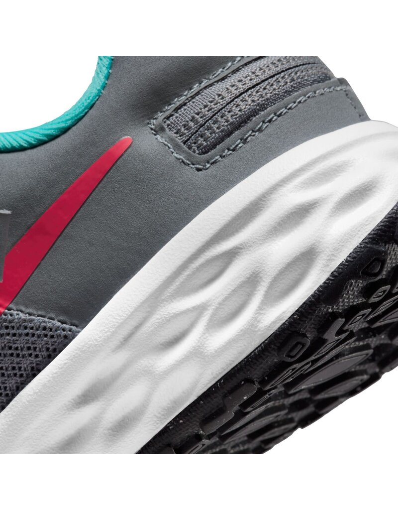 Nike Revolution 6 Flyease Nn (PS)- Grey/Red
