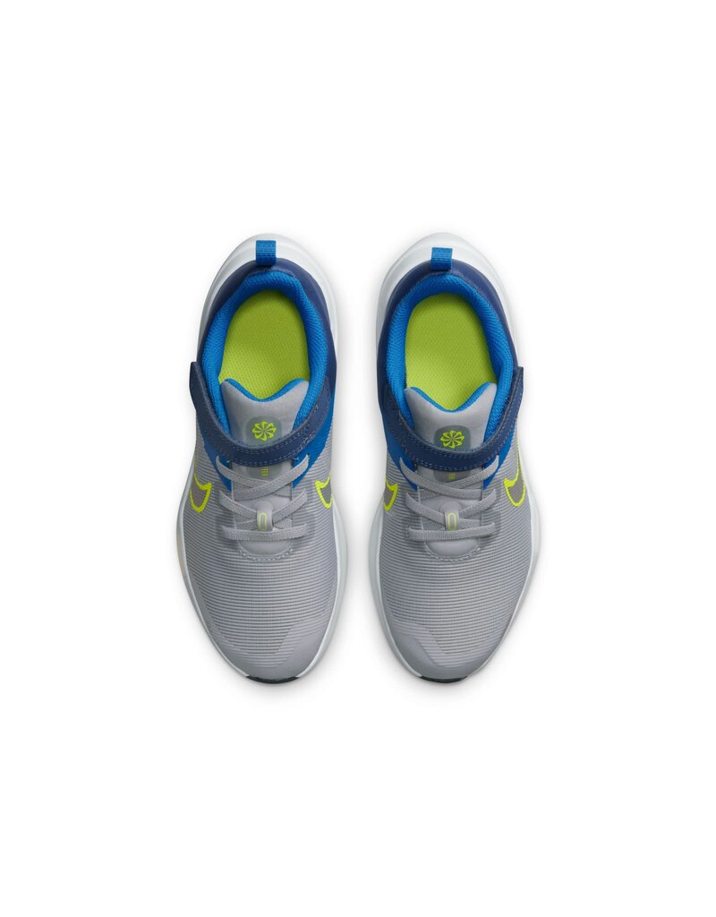 Nike Nike Downshifter 12 Nn (PSV)- Grey/Blue/Neon