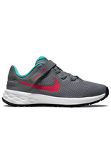 Nike Revolution 6 Flyease Nn (PS)- Grey/Red