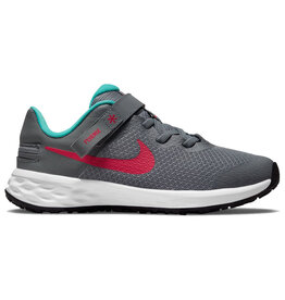 Nike Revolution 6 Flyease Nn (PS)- Grey/Red