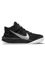 Nike Team Hustle D 10 Flyease (PS)- Black/Metallic Silver