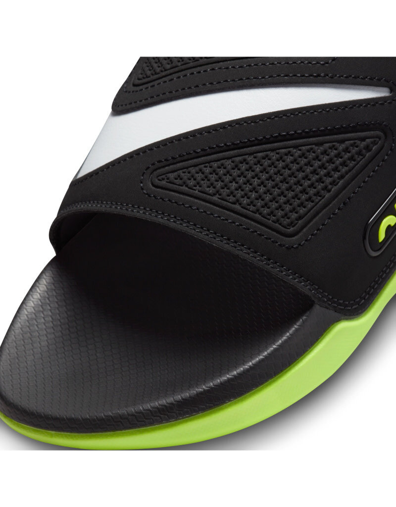 Nike Air Max Cirro Slide- Black/White Volt - Sports Gallery