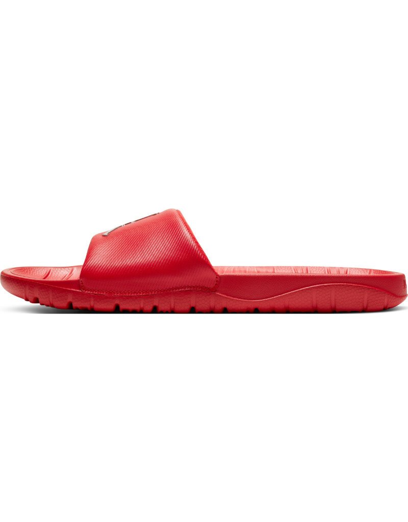 Nike Jordan Break Slide- Univ Red/Metalic Silver