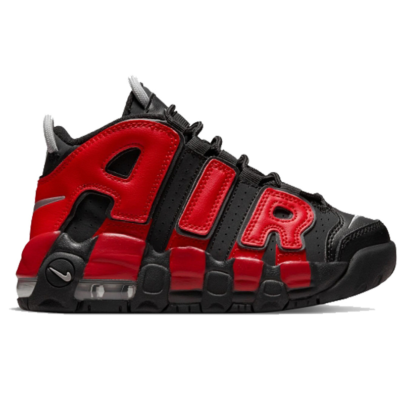 Nike Nike Air More Uptempo (PS)- Black/Red