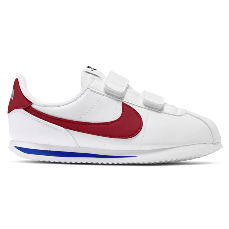Nike Cortez Basic SL (PSV)- White/Red