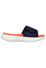 Skechers Elite Flex Trevera- Navy/Orange Skechers Elite Flex Trevera- Navy/Orange