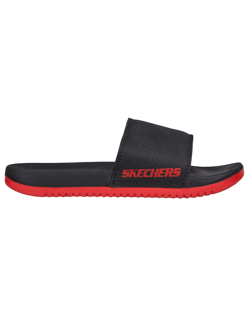 Skechers K Gambix X Slide- Black/Red