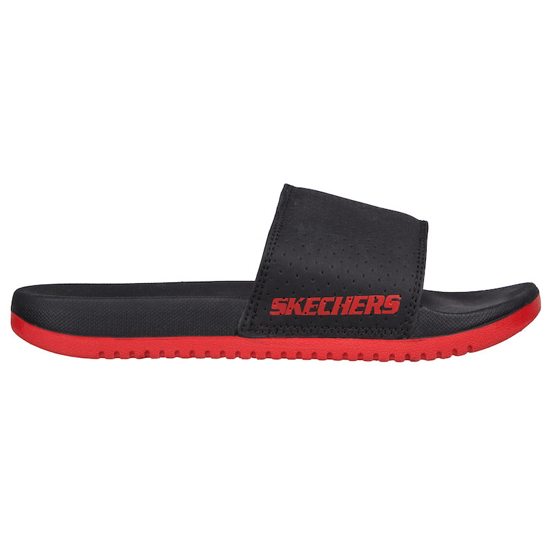 Skechers K Gambix X Slide- Black/Red