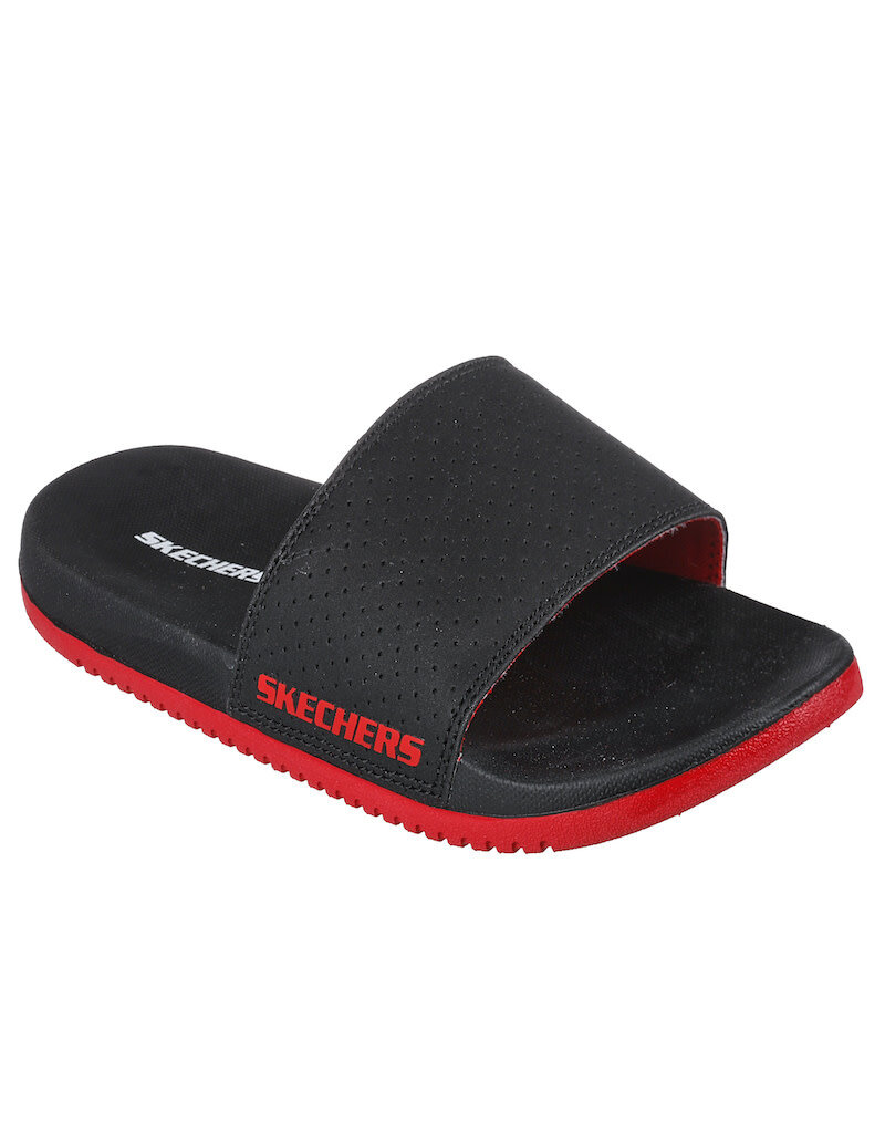 Skechers K Gambix X Slide- Black/Red