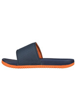 Skechers K Gambix X Slide- Navy/Orange