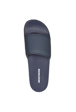 Skechers K Gambix X Slide- Navy/Orange
