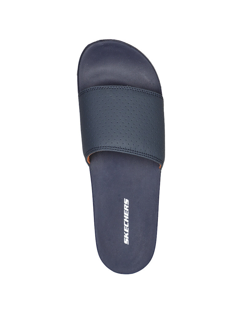 Skechers K Gambix X Slide- Navy/Orange