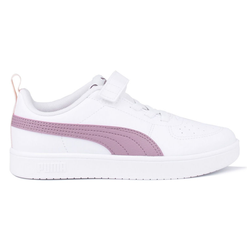 Puma Puma Rickie Ac (PS)- White/Pink