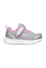 Skechers TD Comfy flex Moving on- Silver/Hot pink