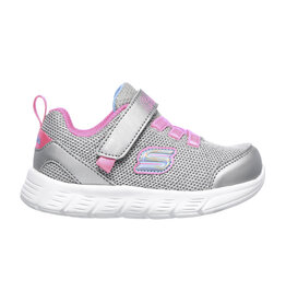 Skechers TD Comfy flex Moving on- Silver/Hot pink