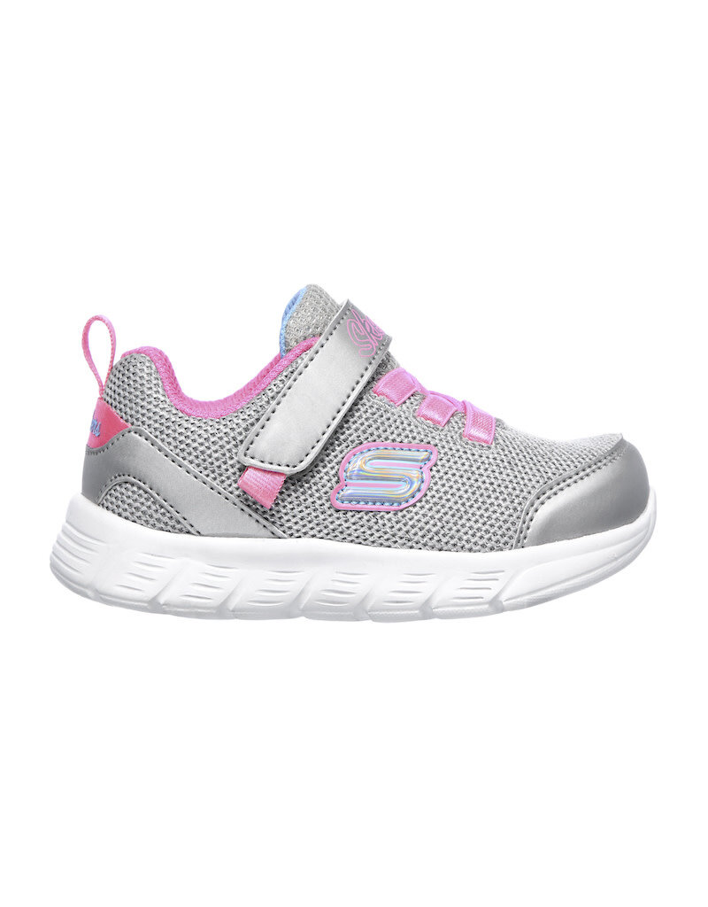 Skechers TD Comfy flex Moving on- Silver/Hot pink