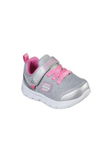 Skechers TD Comfy flex Moving on- Silver/Hot pink