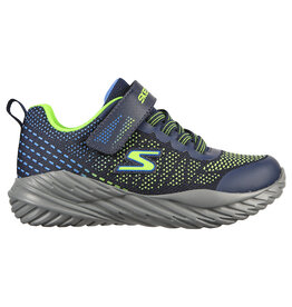 Skechers K Nitro Sprint Karvo- Navy/Lime
