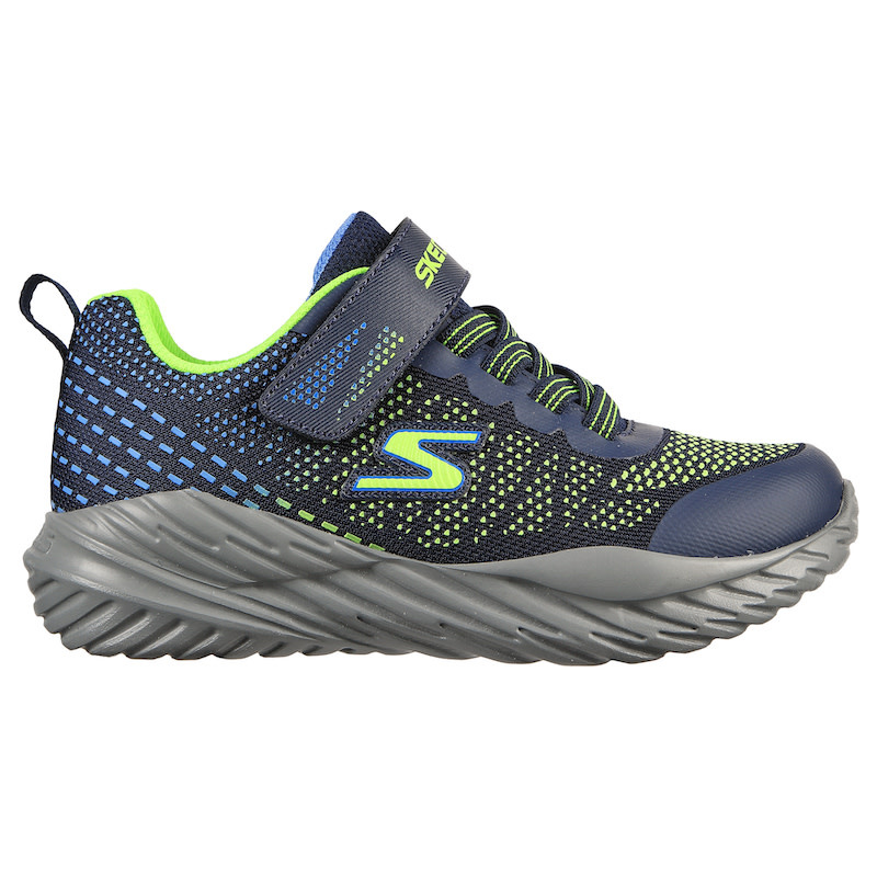 Skechers K Nitro Sprint Karvo- Navy/Lime