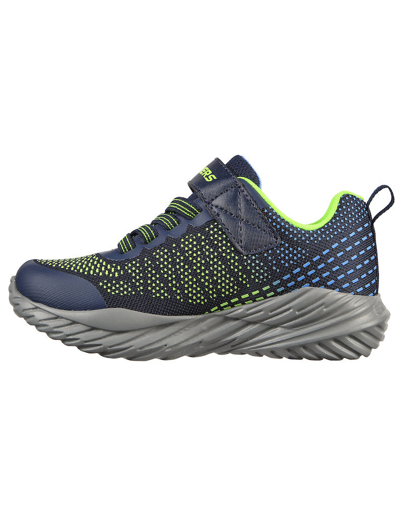 Skechers K Nitro Sprint Karvo- Navy/Lime