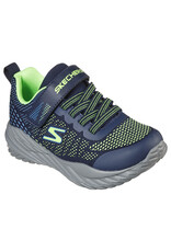 Skechers K Nitro Sprint Karvo- Navy/Lime