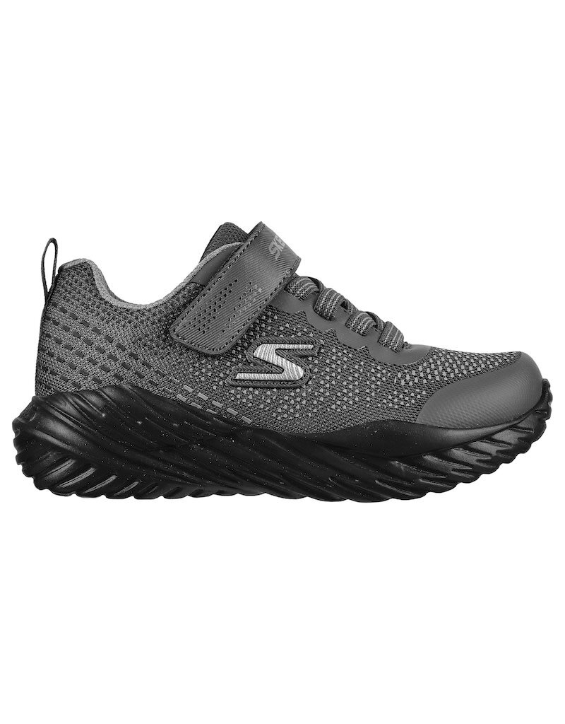 Skechers K Nitro Sprint Karvo- Charcoal/Black