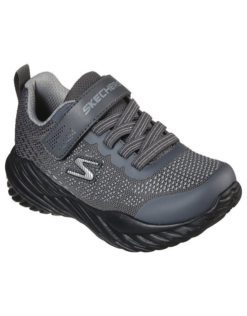 Skechers K Nitro Sprint Karvo- Charcoal/Black