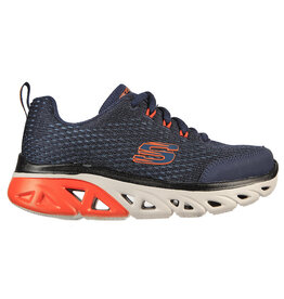 Skechers K Glide Step Sport Wave Heat- Navy/Orange