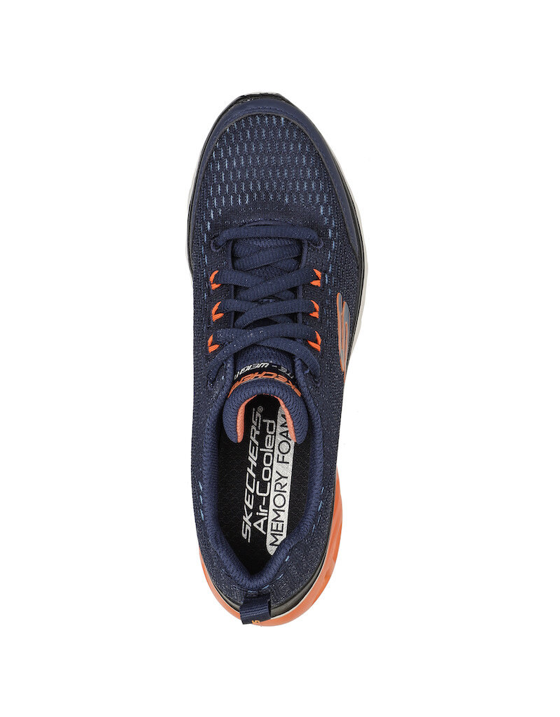 Skechers K Glide Step Sport Wave Heat- Navy/Orange