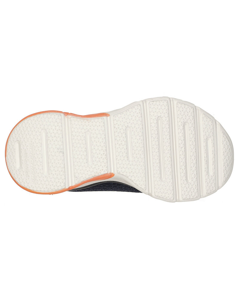 Skechers K Glide Step Sport Wave Heat- Navy/Orange