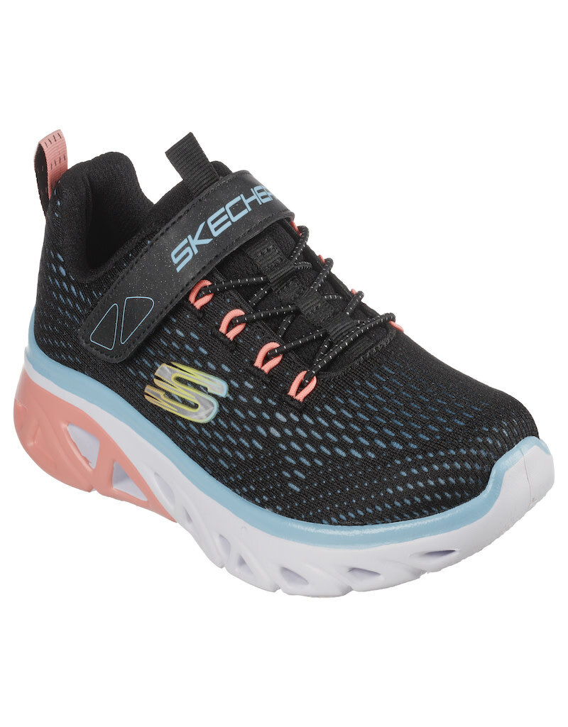 Skechers K Glide Step Sport- Black/Blue