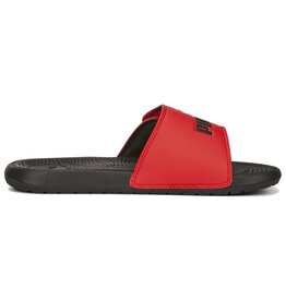 Puma Slides Jr. Cool Cat 2.0 V BX Slide- Red/Black