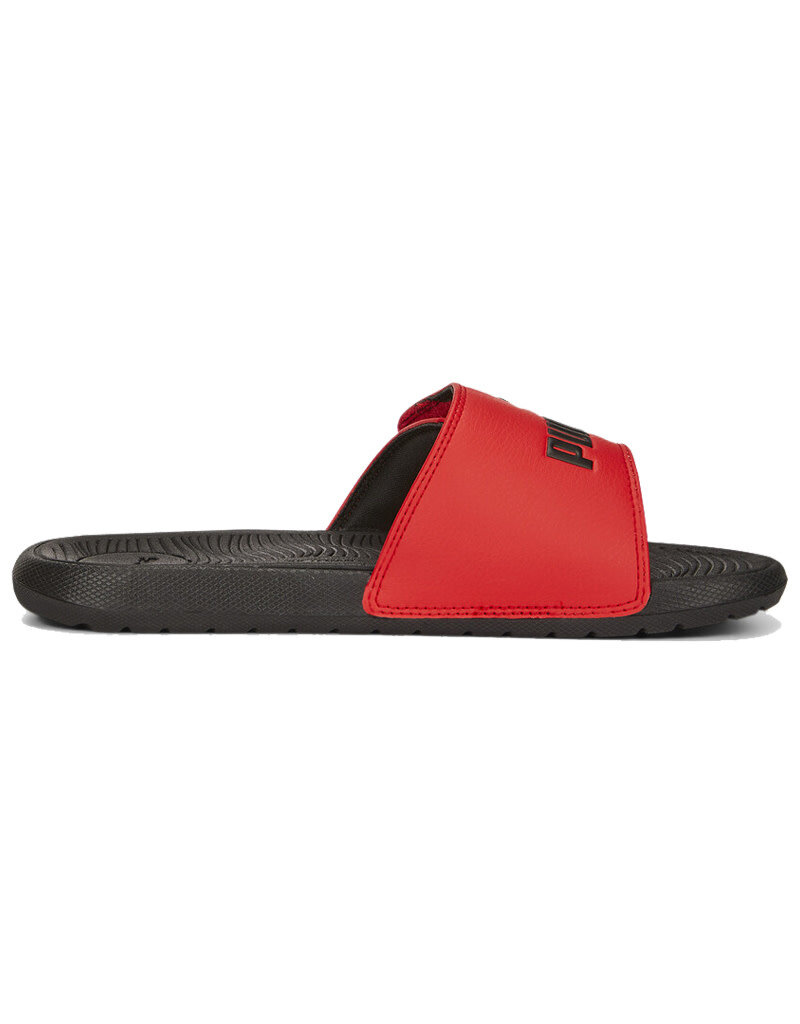 Puma Slides Jr. Cool Cat 2.0 V BX Slide- Red/Black