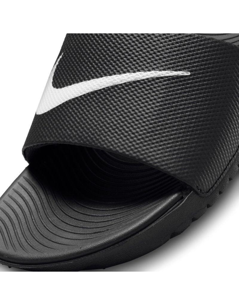 Nike K Kawa Slide (GS)- Black/White