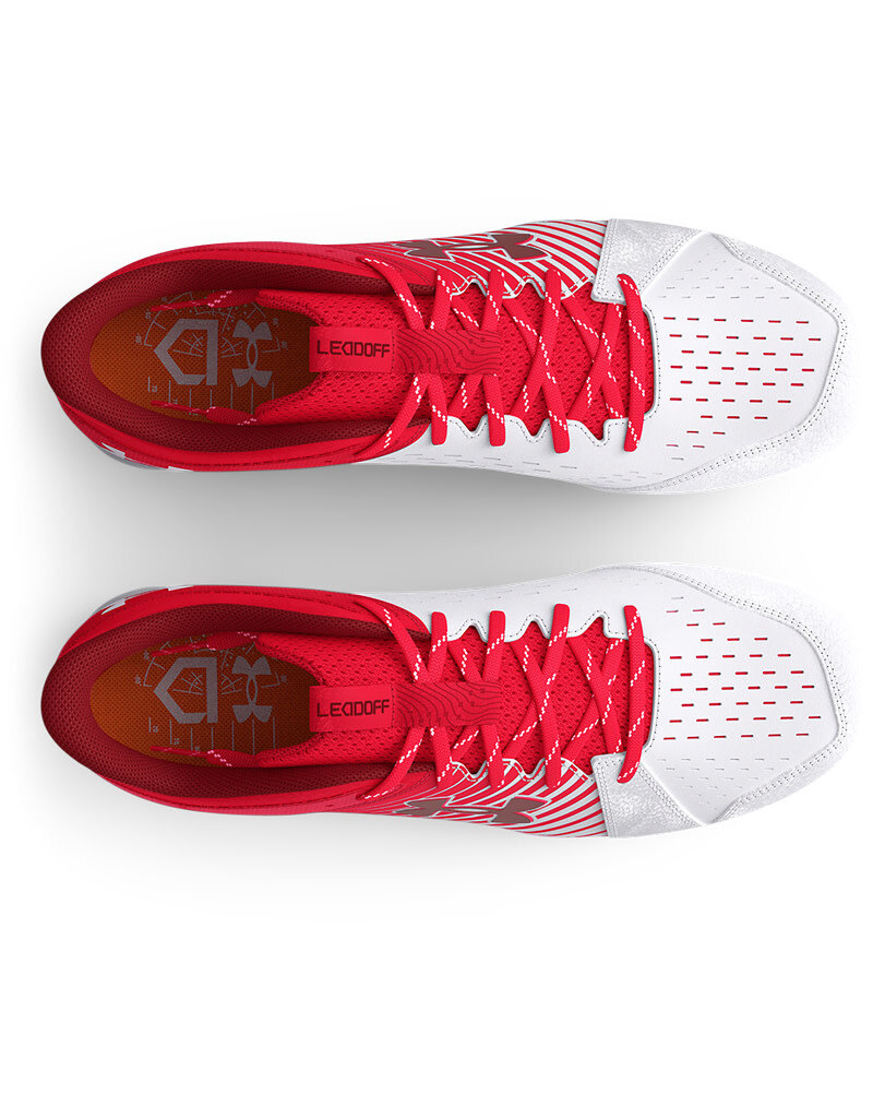 Under Armour UA Leadoff Low Rm- Red/White/Stadium Red