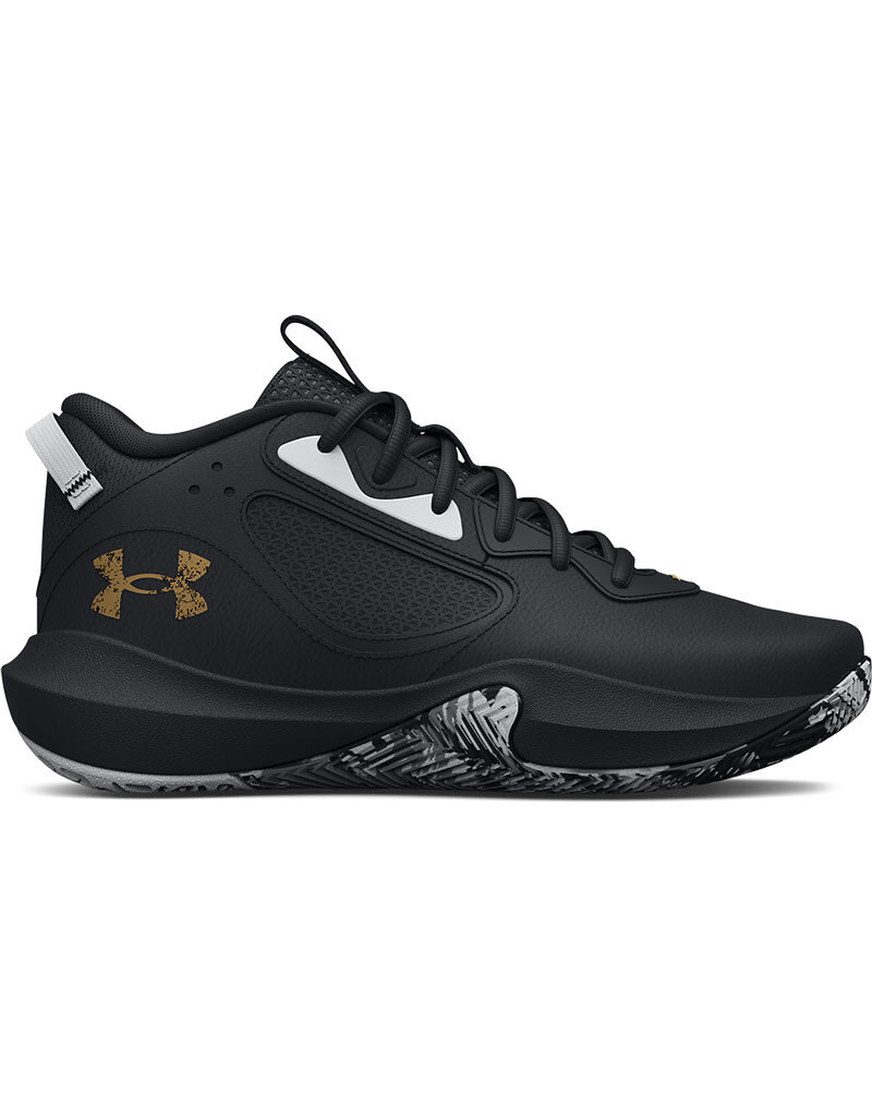 Under Armour UA Lockdown 6- Black/Black/Metallic Gold