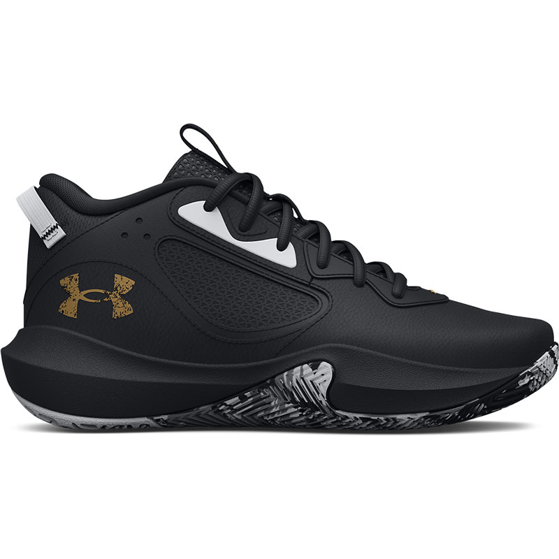 Under Armour UA Lockdown 6- Black/Black/Metallic Gold
